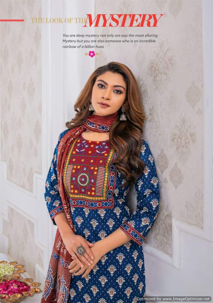 Ajarakh Vol 1 By Mayur Cotton Printed Kurti With Bottom Dupatta Wholesale Clothing Suppliers In India